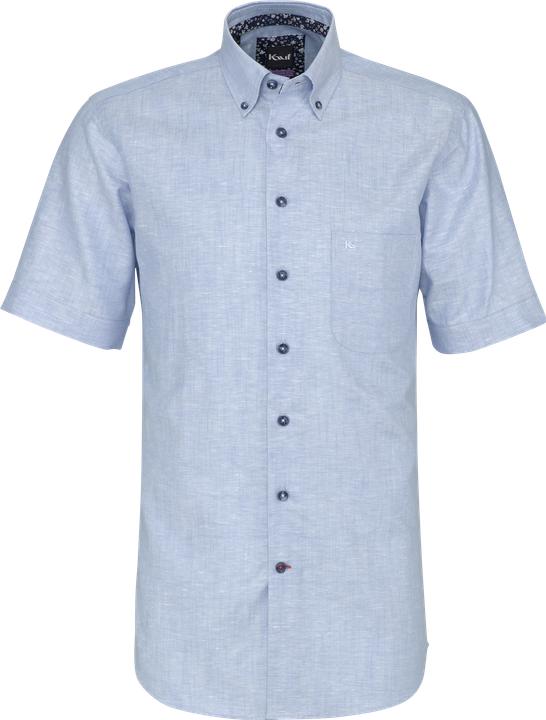 Immagine prodotto Kauf "Bari Button Down Kurzarm regular fit mit Kontrast mit Leinen" (M)