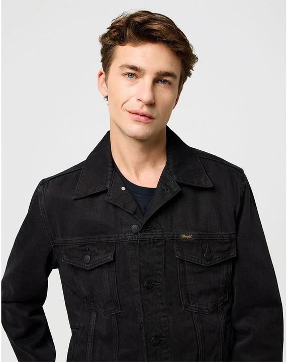 Wrangler Classic Denim Jacket, Machine Washable, Regular Fit (M)