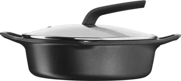Productafbeelding Tefal Robusto - Braadpan - 28 cm + deksel (Koekenpan, Gegoten aluminium, Gietijzer, 28 x 9.40 cm)