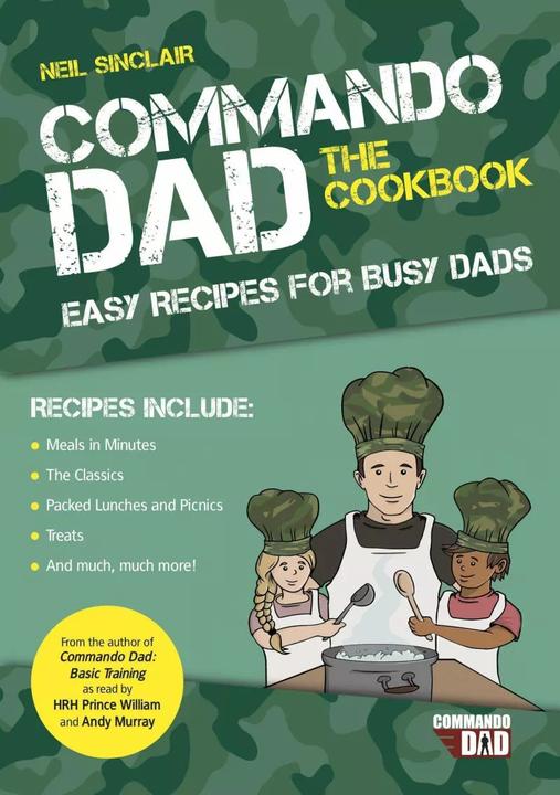Immagine prodotto Commando Dad: The Cookbook (Inglese, Neil Sinclair, 2020)