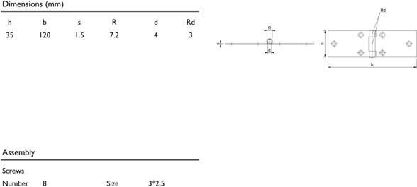 Produktbild Charmag Tischscharniere
