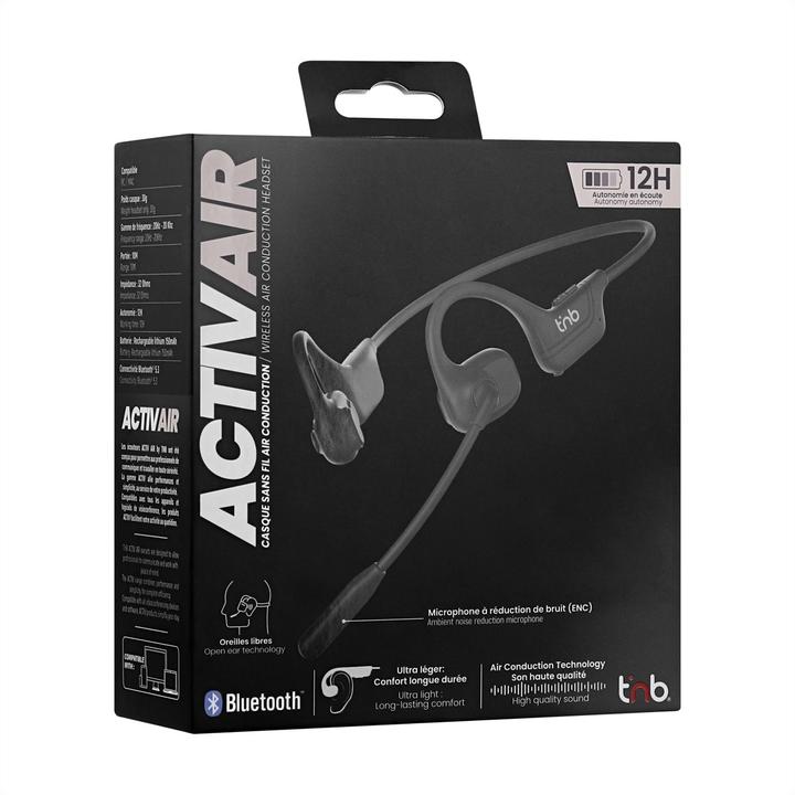 Produktbild T'nB ACTIVAIR Headset (Kabellos, USB-C)
