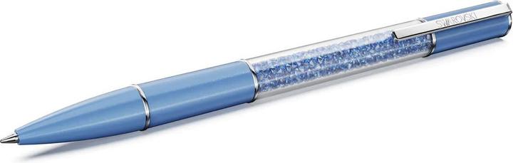 Image du produit Swarovski Crystalline Kugelschreiber ReCreated Kristalle Blau lackiert verchromt (Argent, Bleu)
