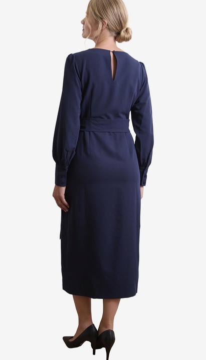 Image du produit Vertbaudet Robe de maternité festive avec ceinture (36)