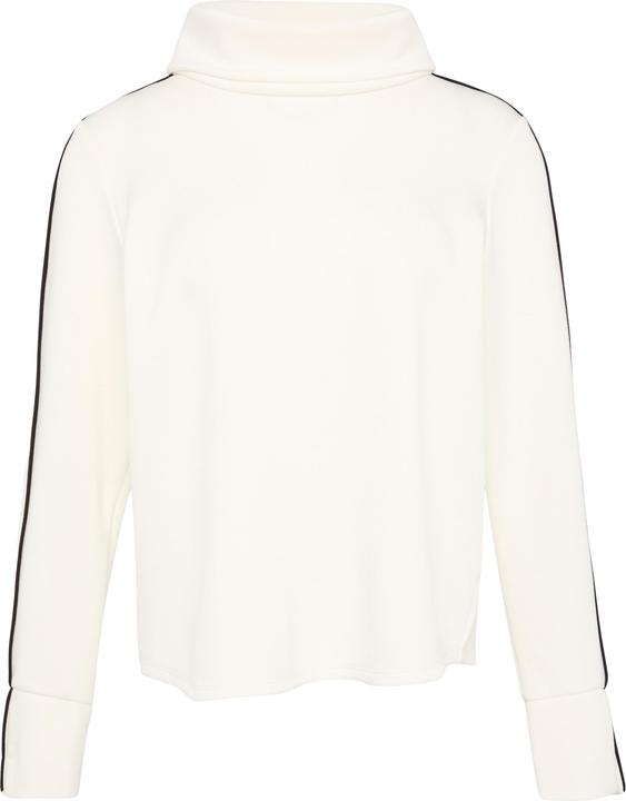 Produktbild s.Oliver Sweatshirt Sweatshirt mit Kontrast-Details und geschlitztem Ärmelsaum (38)