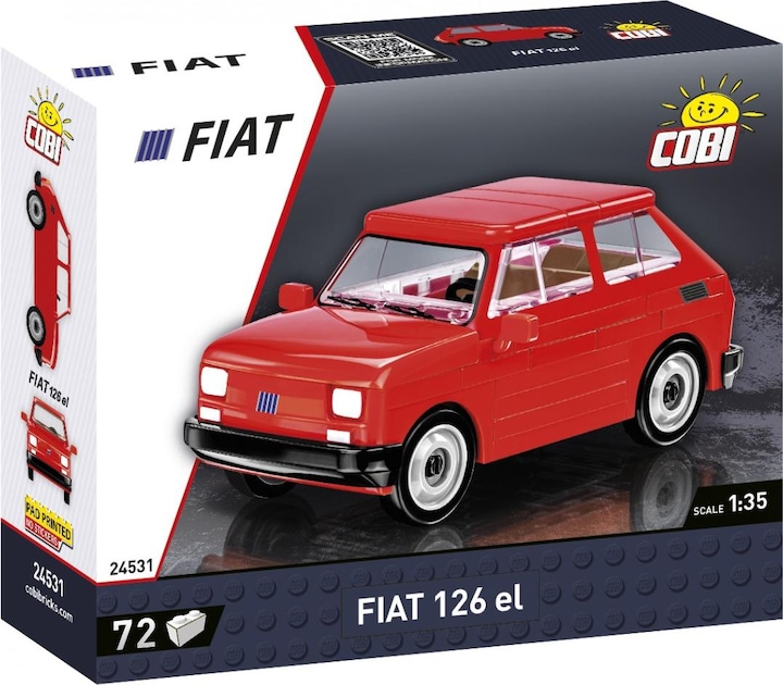 Produktbild Cobi Blöcke Youngtimer Collection Fiat 126p e