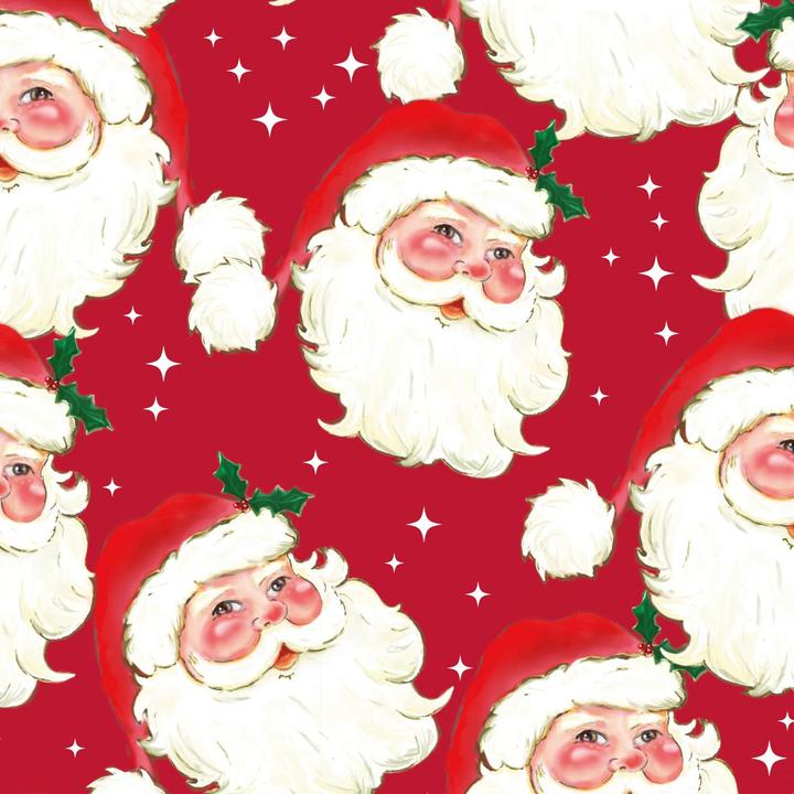 Produktbild Clairefontaine Geschenkpapier Alliance 60g, Rolle 50x0,70m, Weihnachtsmann - Rot (30x)