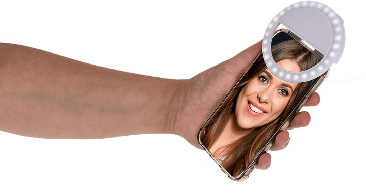 Actual product image Out of the blue Mini Selfie LED Ring Light