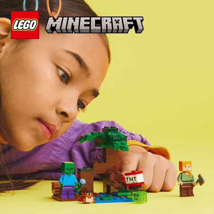 Image du produit LEGO L'aventure des marais (21240, LEGO Minecraft)