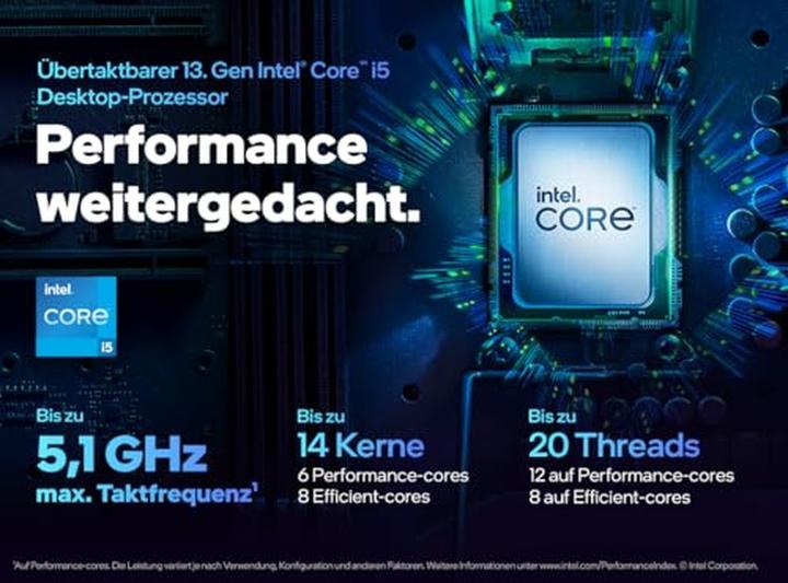 Produktbild Intel Core I5-13500 (LGA 1700, 2.50 GHz, 14 -Core)