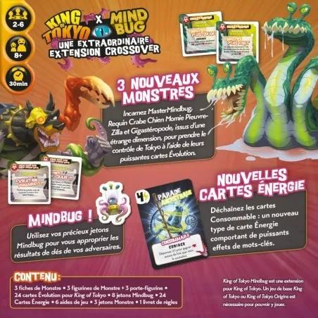 Actual product image Iello King of Tokyo - Mindbug (French, 2 - 6 Players)