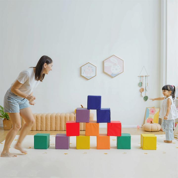 Image du produit Homcom Blocs de mousse en kit de 12 pièces