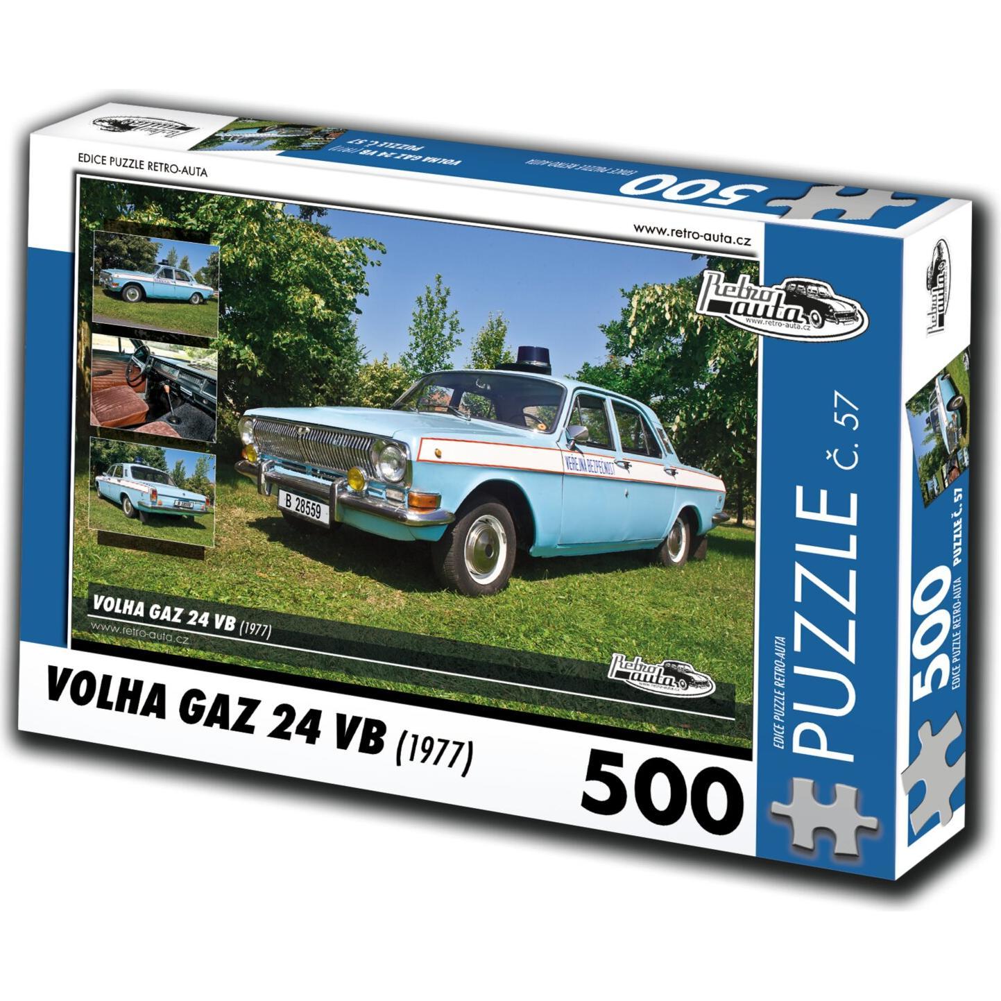 Retro-auta Puzzle Nr. 57 Wolga Gaz 24 UK (1977) 500 Teile (500 Teile)