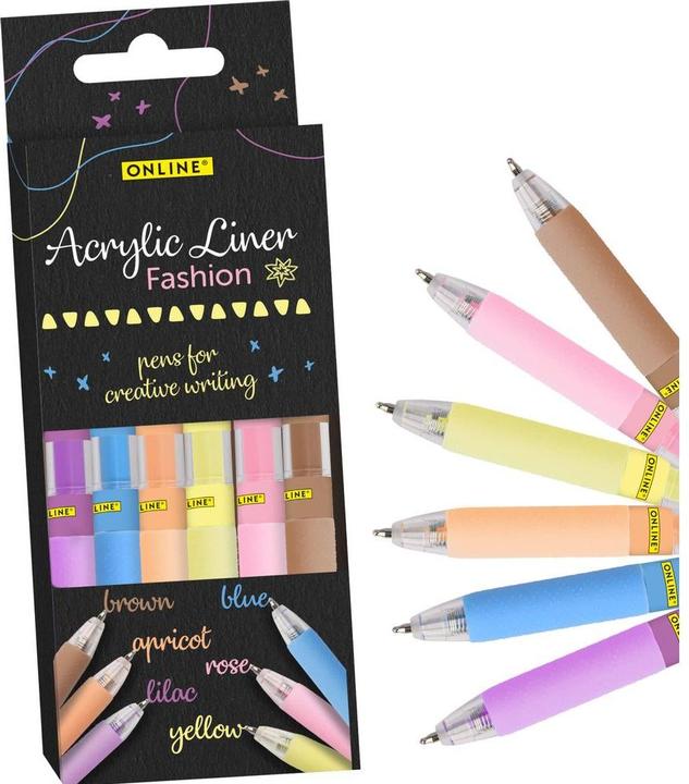 Immagine prodotto Online Acryl Liner Fashion 6 Stück (6x)