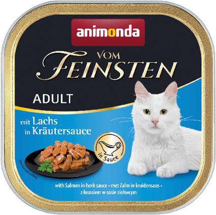 Produktbild animonda Vom Feinsten MIT LACHS IN KRÄUTERSAUCE (Senior, 1 Stk., 100 g)