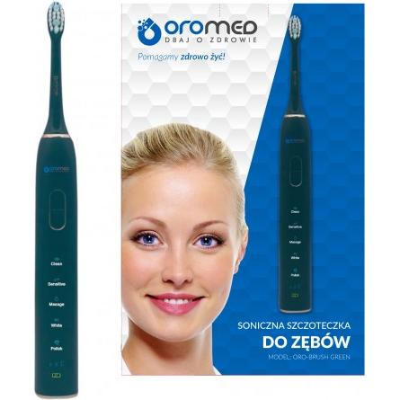 Oromed, Elektrische Zahnbürste, ORO-BRUSH Elektrische Zahnbürste Erwachsener (Schallzahnbürste)