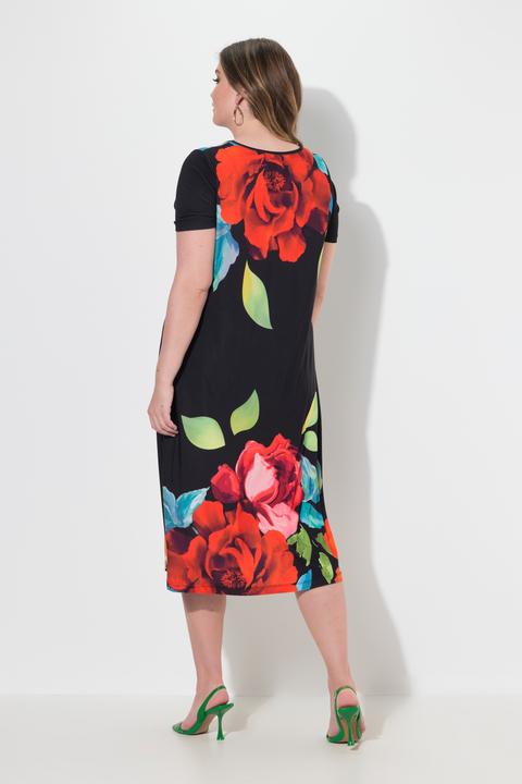 Produktbild Miamoda Kleid, A-Linie, Blumenmotiven (44)