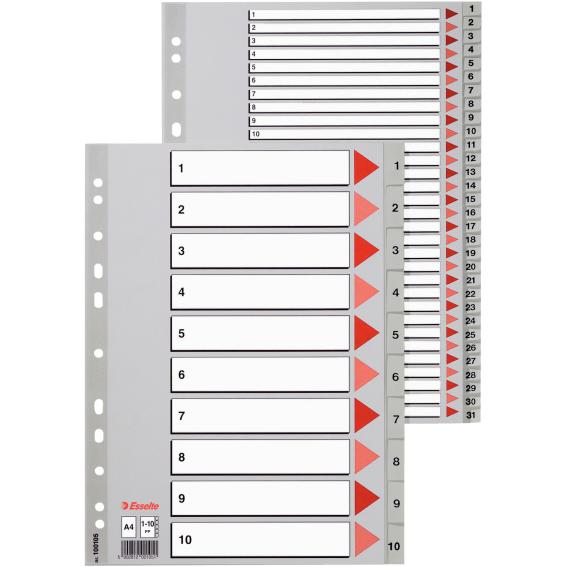 Esselte, Ordner Zubehör, 100004 Tab-Register