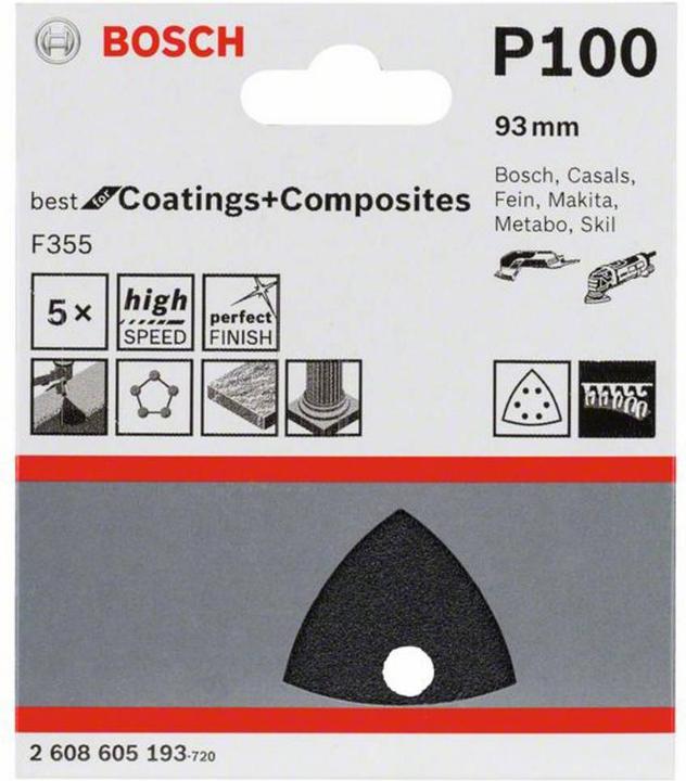 Produktbild Bosch Professional Zubehör PRO F355 Schleifblatt (100)