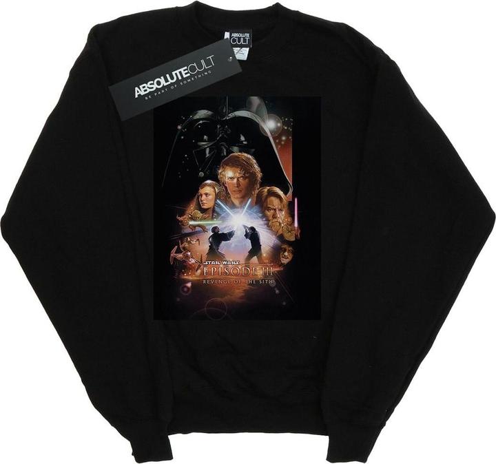 Produktbild Star Wars Episode III Movie Poster Sweatshirt (L)