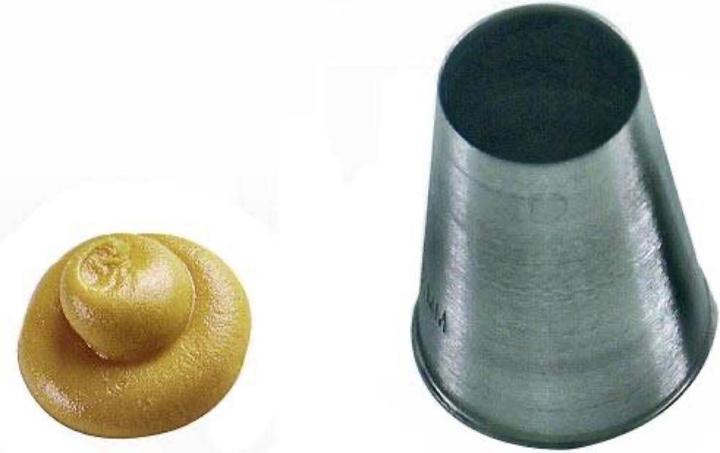 Silikomart Bt212 Round Stainless Steel Tips For Piping Bag (Spritztüllen)