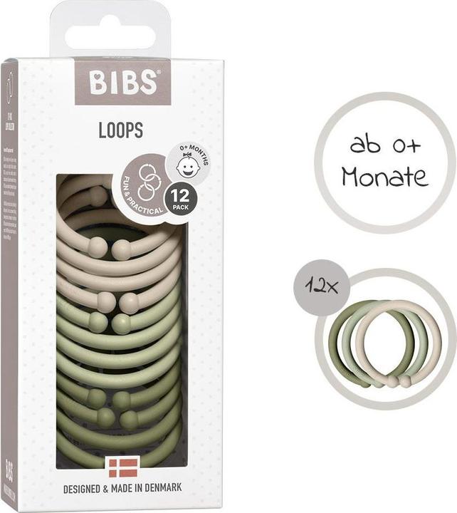 Immagine prodotto Bibs Loops (12 x, dalla nascita)