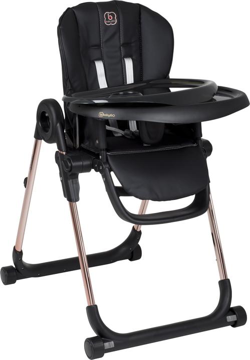 BabyGo Divan Black-Gold high chair (Highchair)