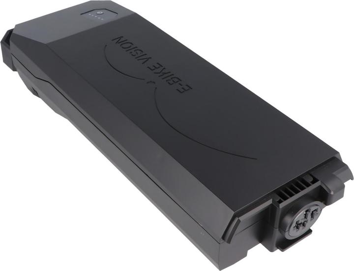 Actual product image E-Bike-Vision E-Bike Gepäckträger Akku lite inkl. Ladegerät Bosch Active und Performance (360 Wh, E-Bike battery)