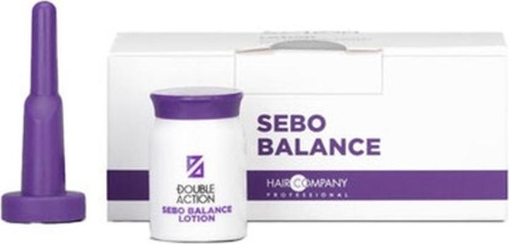 Actual product image Hair Company Double Action Sebo Balance Lotion 10x10ml - Anti-Oil Lotion (10 ml)