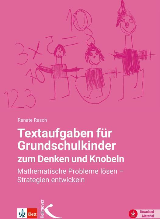 Produktbild Textaufgaben für Grundschulkinder zum Denken und Knobeln (Deutsch, Renate Rasch, 2023)