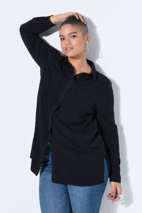 Immagine prodotto Studio Untold Camicia dal taglio dritto con texture a pallini e maniche lunghe (50)