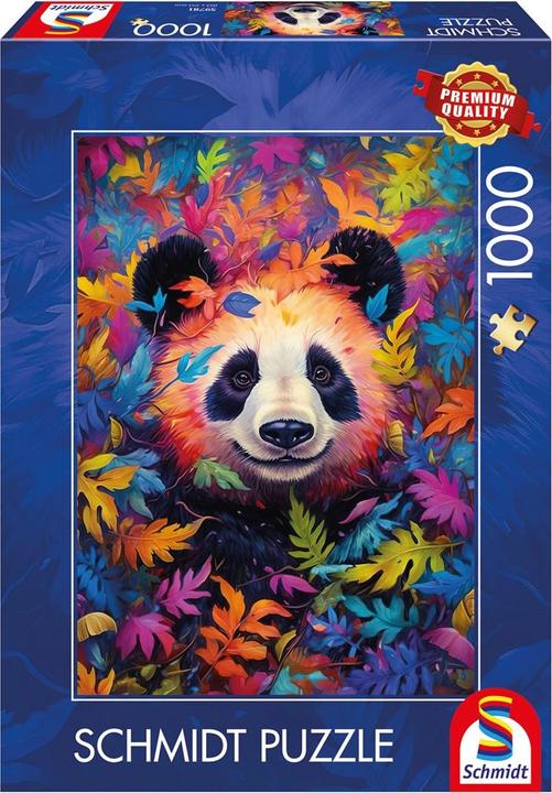Image du produit Schmidt Spiele Panda dans la forêt arc-en-ciel 1000 pièces (1000 pièces)
