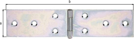 Actual product image GAH Alberts table straps galvanised 181 mm (1 pcs.)