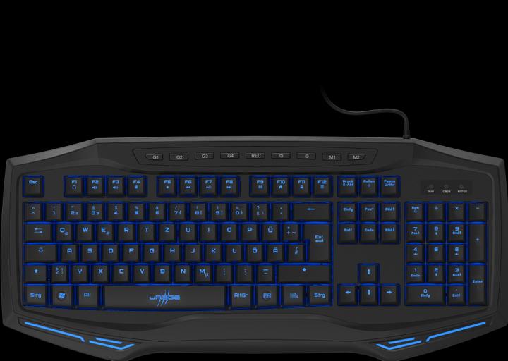 Actual product image Urage Keyboard Gaming Keyboard "Exodus 300 Illuminated" (DE, Cable)