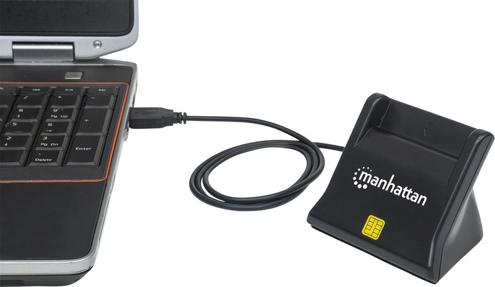Actual product image Manhattan USB 2.0, Smart/SIM (USB 2.0)