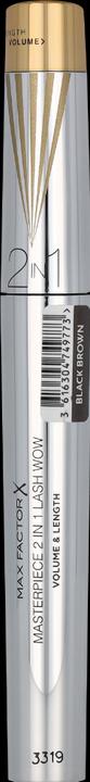 Image du produit Max Factor Masterpiece 2 In 1 Lash Wow (002, Noir Brun)