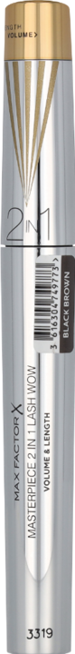 Actual product image Max Factor Masterpiece 2 In 1 Lash Wow (002, Black Brown)