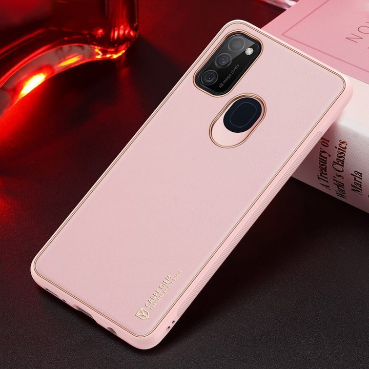 Produktbild Dux Ducis Yolo elegant case made of soft TPU and PU leather for Samsung Galaxy M30s pink (Samsung Galaxy M30s)