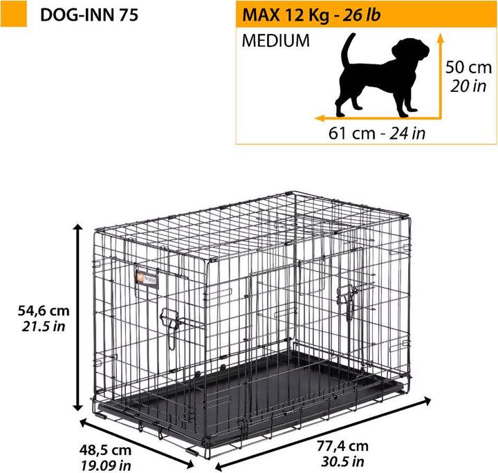Image du produit Ferplast Dog-Inn (Chien, Pliable)