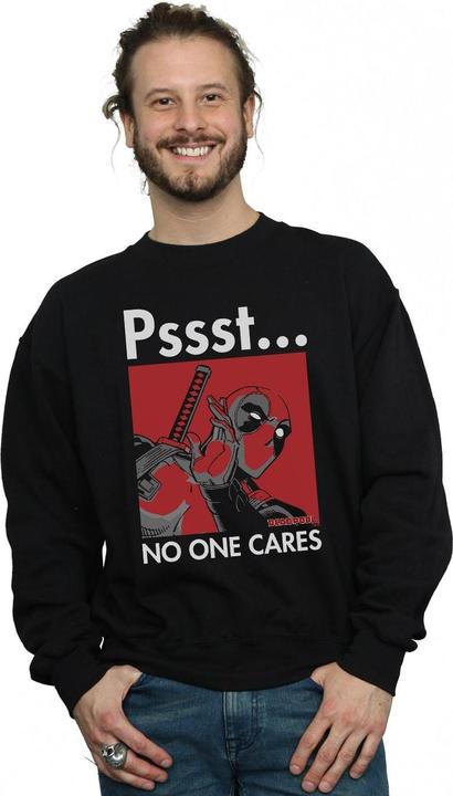 Produktbild Deadpool No One Cares Sweatshirt (4XL)