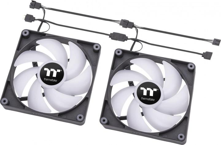 Actual product image Thermaltake TT CT140 ARGB Sync PC Cooling Fan 2 Pack CL-F150-PL14SW-A (140 mm, 2 x)