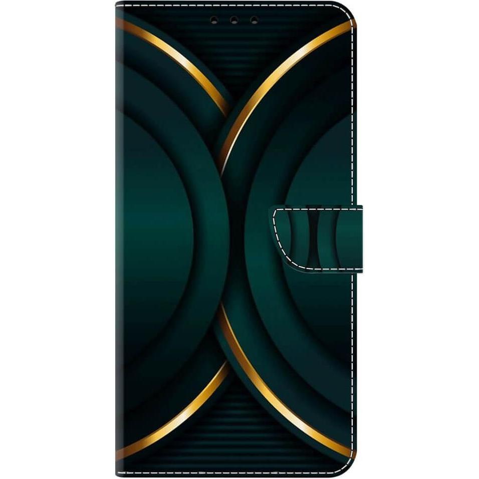 Thumbnail - Cover-Discount iPhone 16 Plus - 3D-Effekt Hülle Etui (Apple iPhone 16 Plus), Smartphone Hülle, Grün