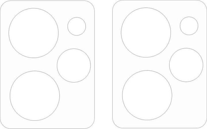 Productafbeelding Cover-Discount Xiaomi Poco X5 Pro - 2 st. Camera kogelvrij glas (2 Stuk, Xiaomi Poco X5 Pro)