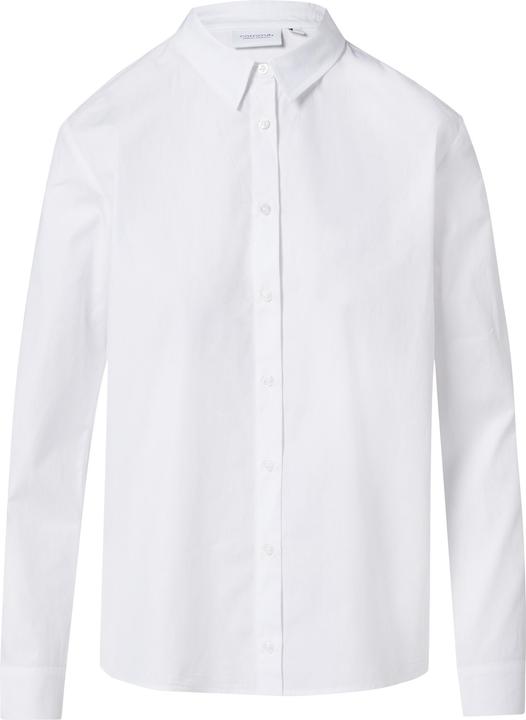 Produktbild Comma Bluse Popeline-Hemdbluse mit seitlich geschlitztem Saum (42)