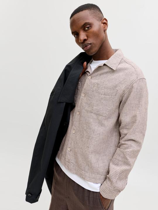 Immagine prodotto Jack & Jones Jprblamatt Linen Blend L/S Overshirt Sn (S)