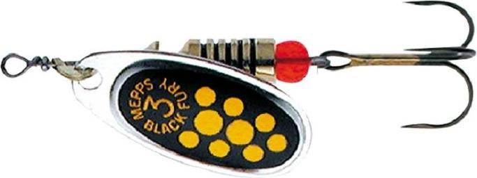 Actual product image Mepps Black Fury, Barbless