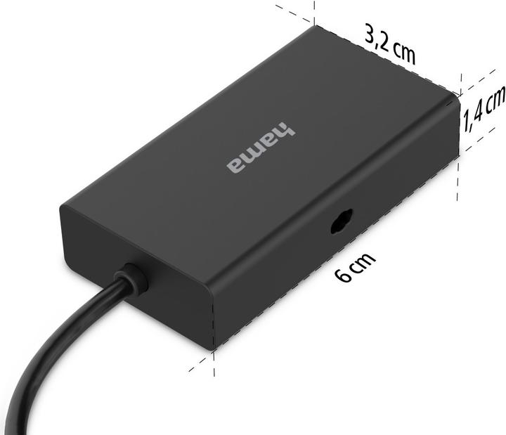 Produktbild Hama USB-OTG-Hub/Kartenleser (USB-C)