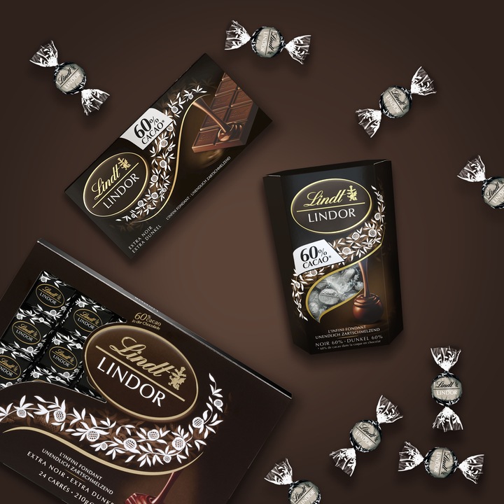 Immagine prodotto Lindt Lindor scuro 60% cacao (200 g)