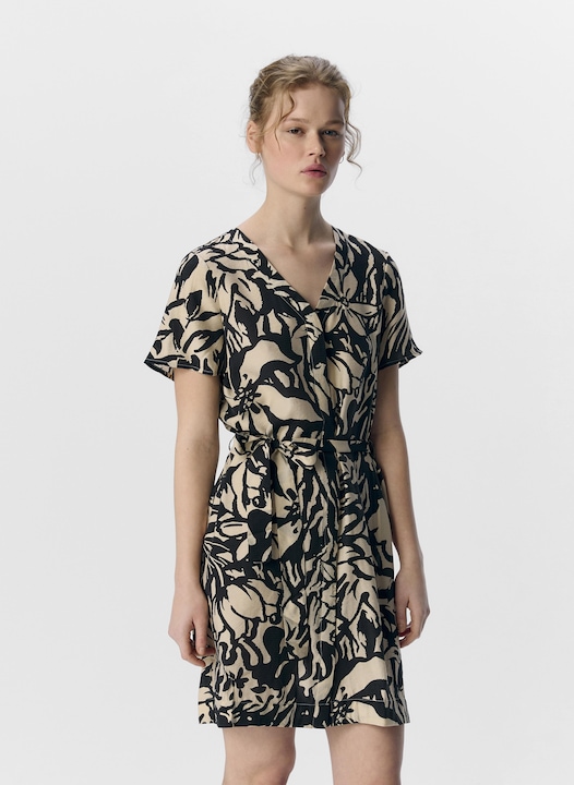 Produktbild Object V-Ausschnitt Minikleid (34)