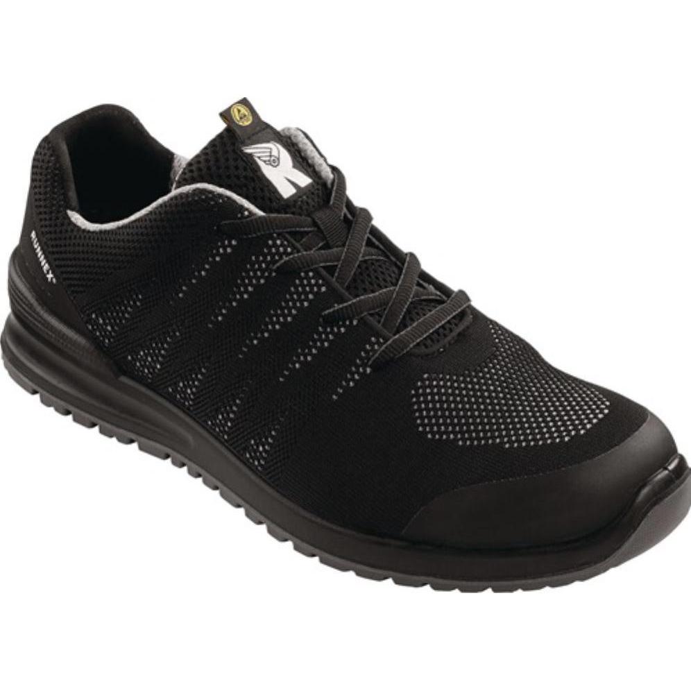 BIG Arbeitsschutz, Sicherheitsschuhe, Sicherheitshalbschuh SportStar 5108 Gr.46 schwarz/grau S1P SRC ESD PES RUNNEX (S1P...